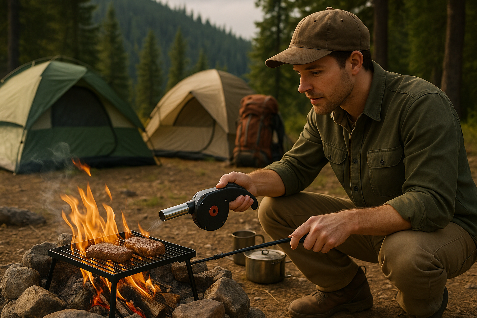 Camping Fire Control Application